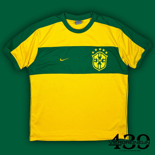 vintage Nike Brasil jersey {L}