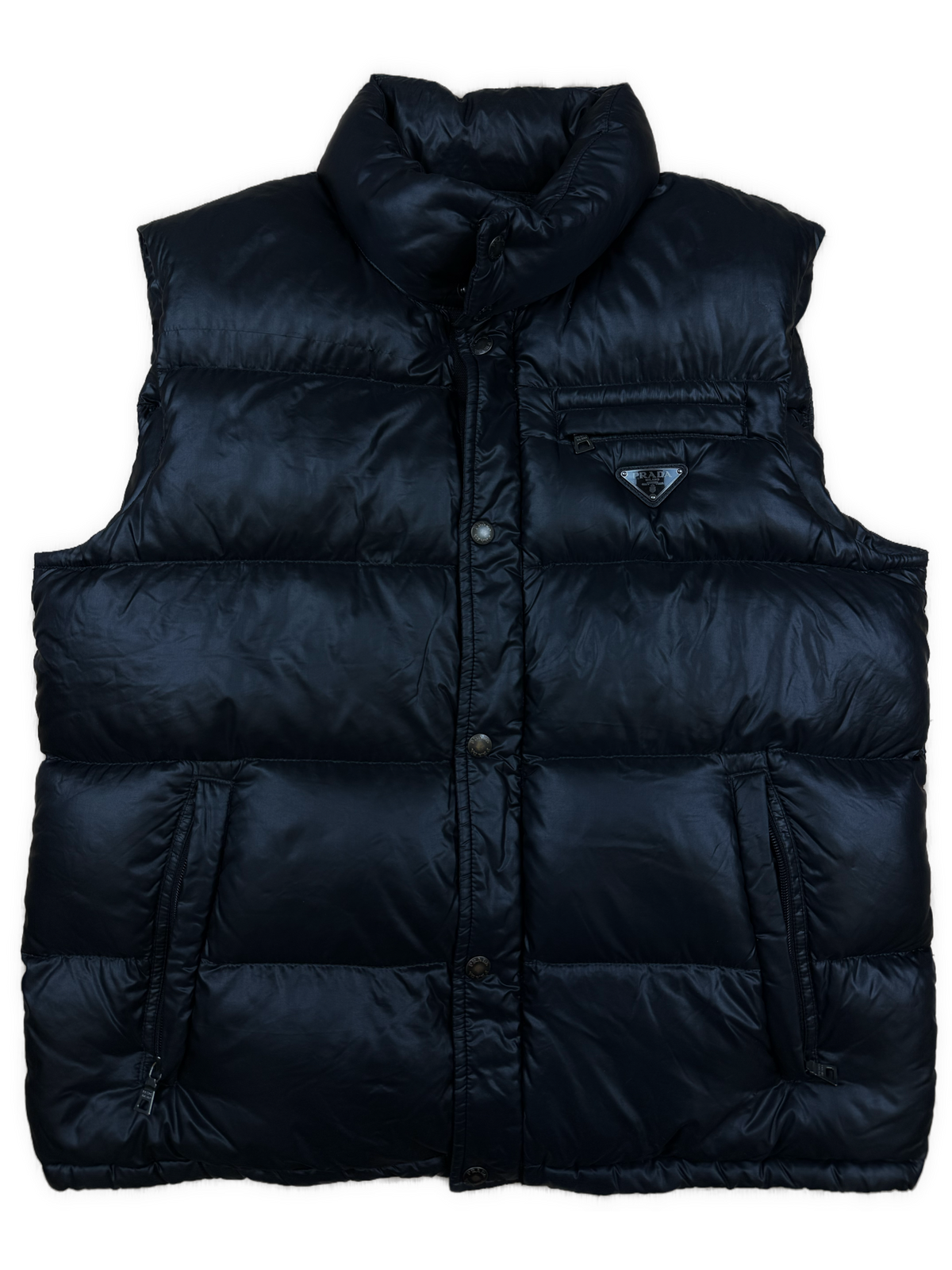 vintage black Prada vest
