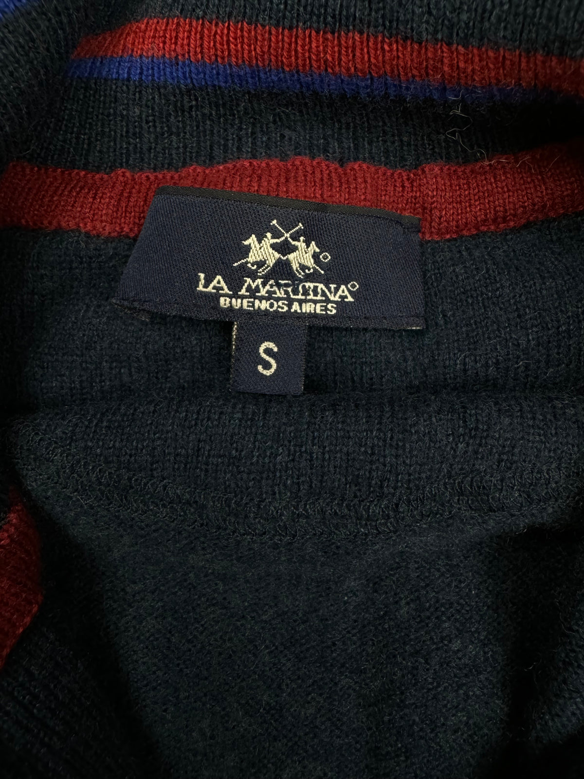 vintage La Martina sweatjacket {S}