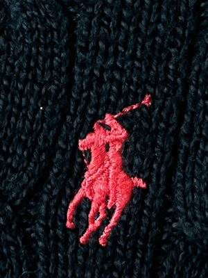 vintage black Polo Ralph Lauren knittedsweater {L}