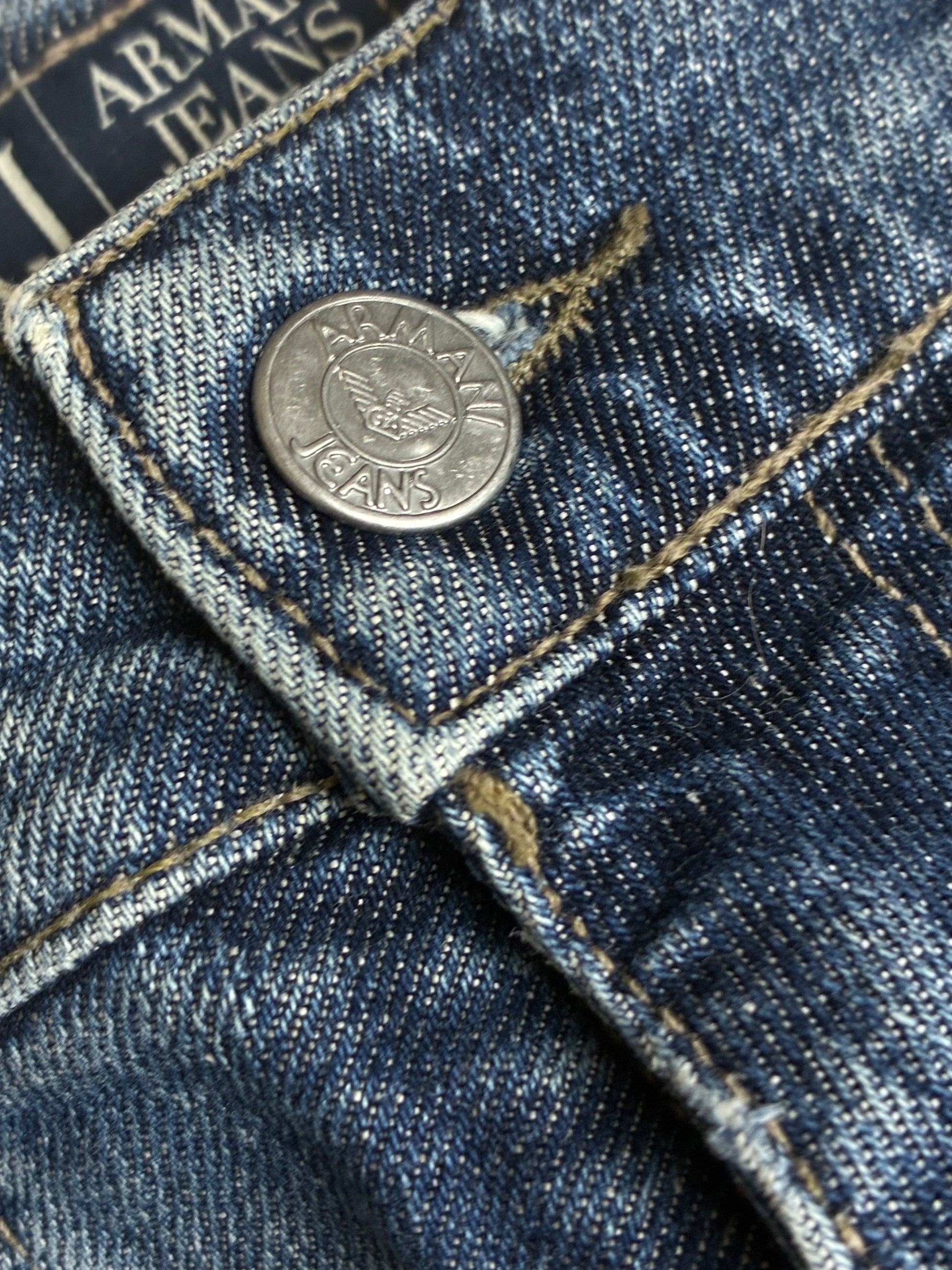 vintage Armani 3/4 jeans {L}