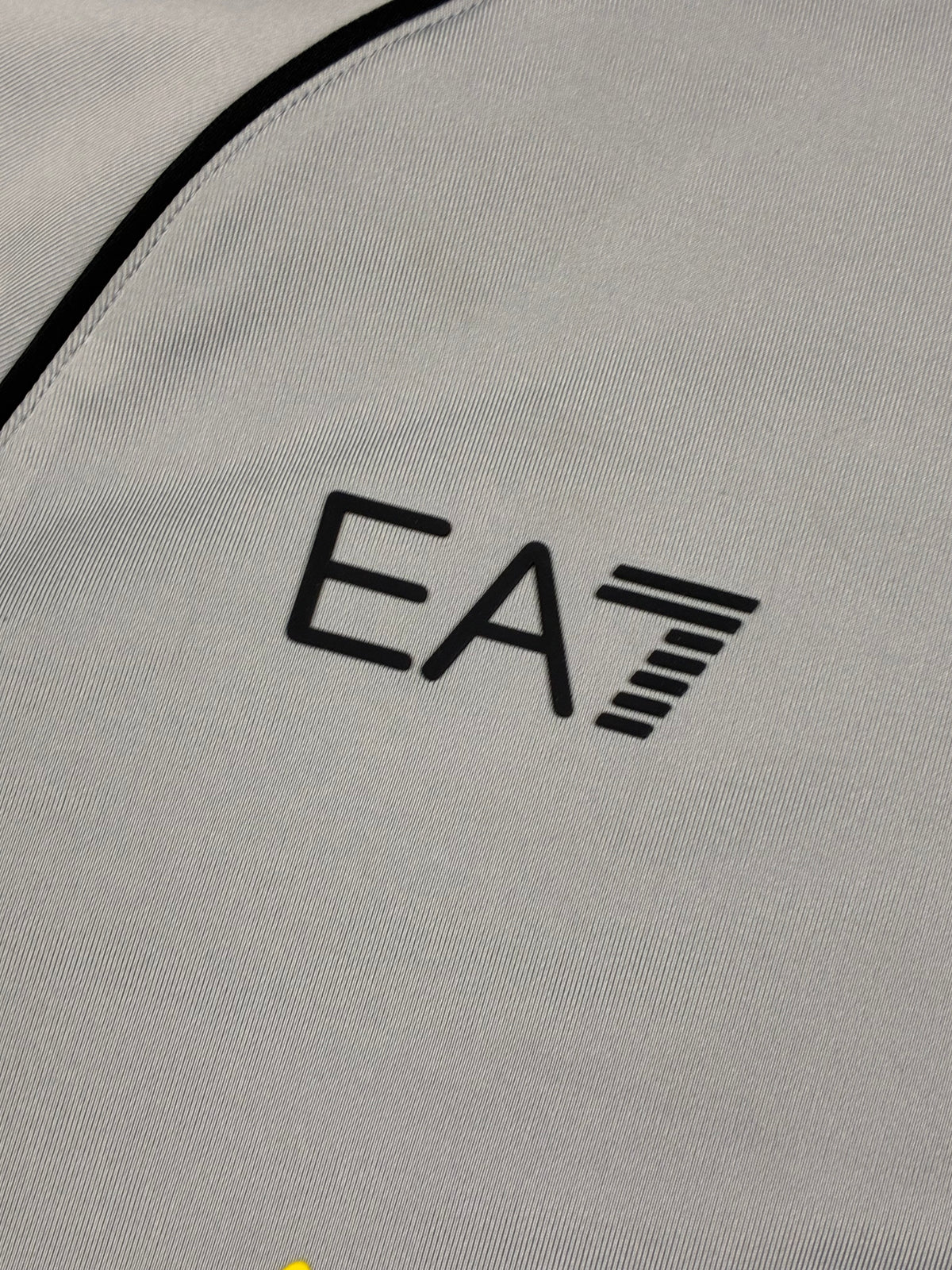 grey Emporio Armani EA7 SSC Napoli quarterzip {M}
