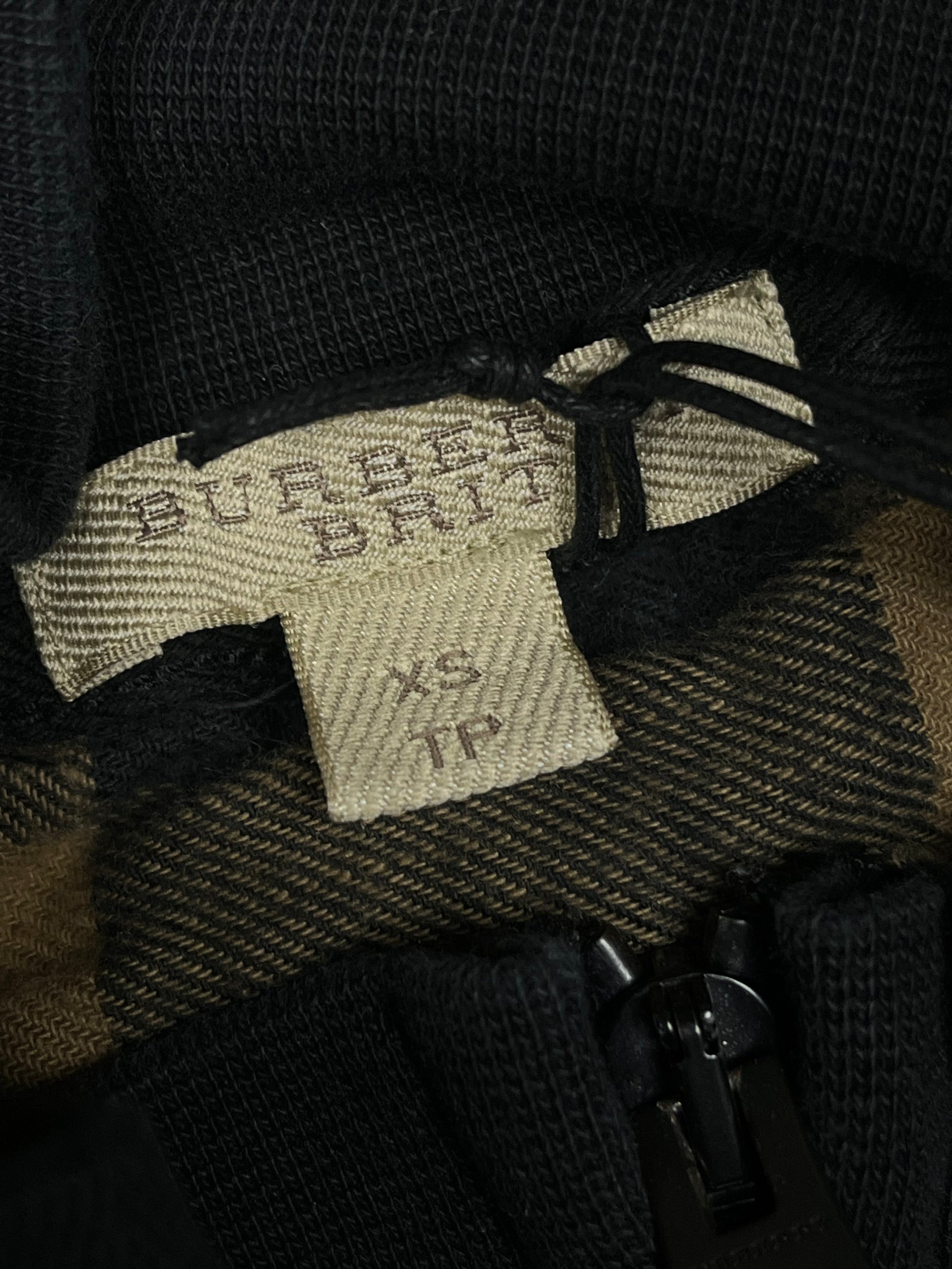 vintage Burberry sweatjacket DSWT {XS}