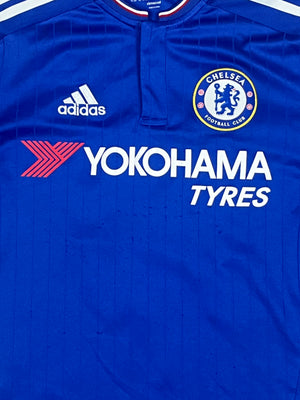 vintage Adidas Fc Chelsea HAZARD10 2015-2016 home jersey {XS}