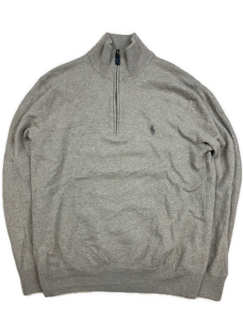 vintage Polo Ralph Lauren quarterzip {S}