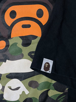 vintage BAPE a bathing ape t-shirt  {S}