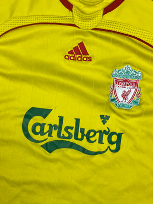 vintage Adidas Fc Liverpool GERRARD8 2006-2007 away jersey {XXS}