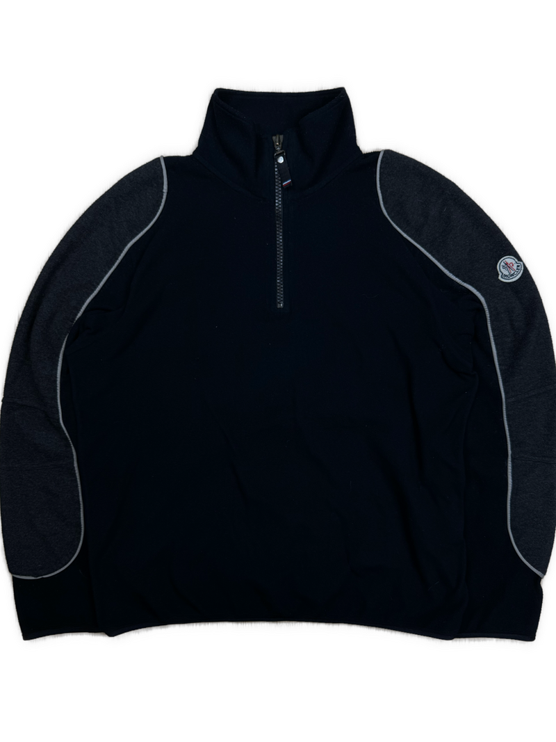 vintage Moncler quarterzip {M}