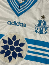 Cargar imagen en el visor de la galería, vintage Adidas Olympique Marseille 1996-1997 home jersey {XS}
