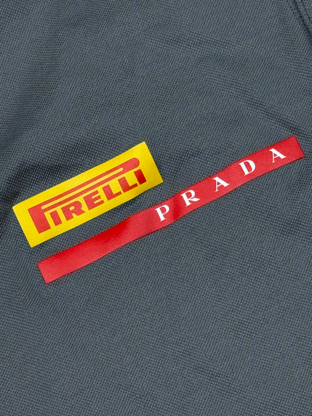 grey Prada Luna Rossa polo