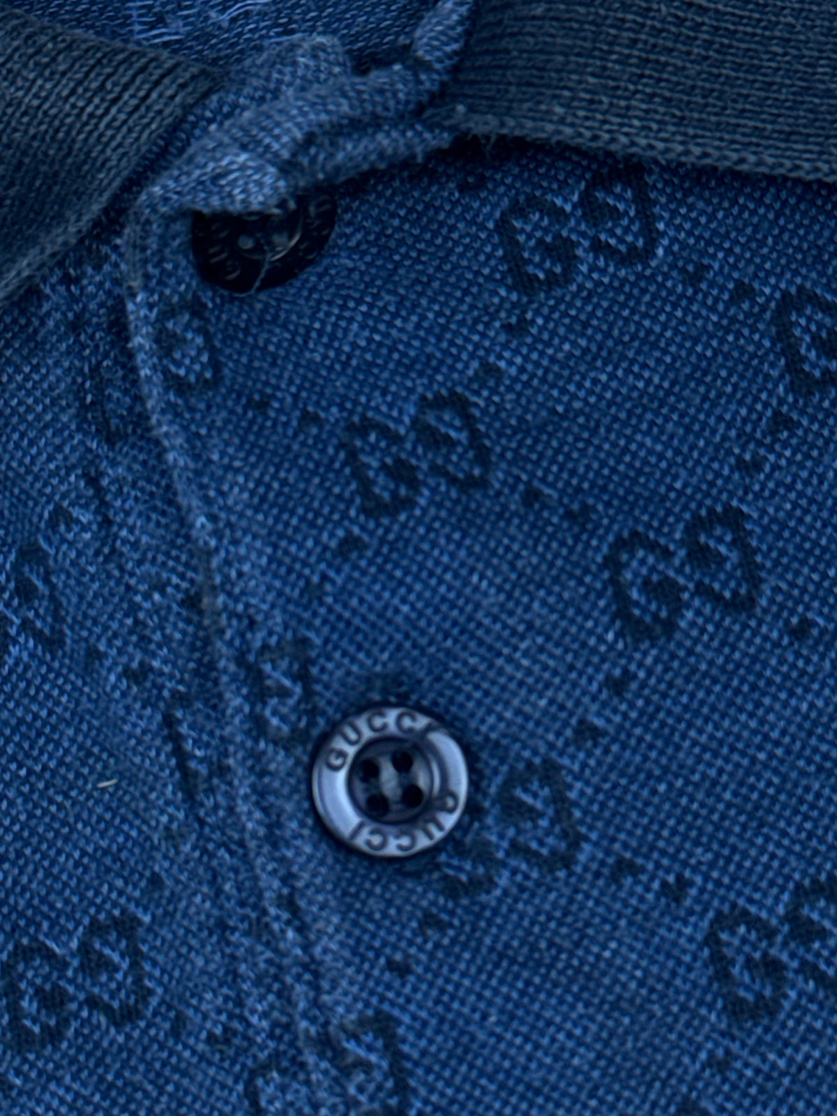 vintage Gucci monogram polo