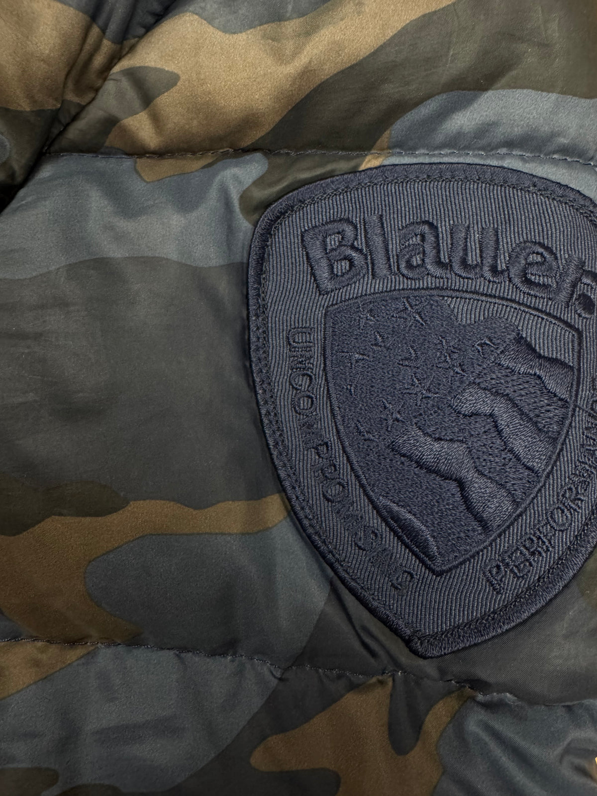 camo Blauer winterjacket {M}