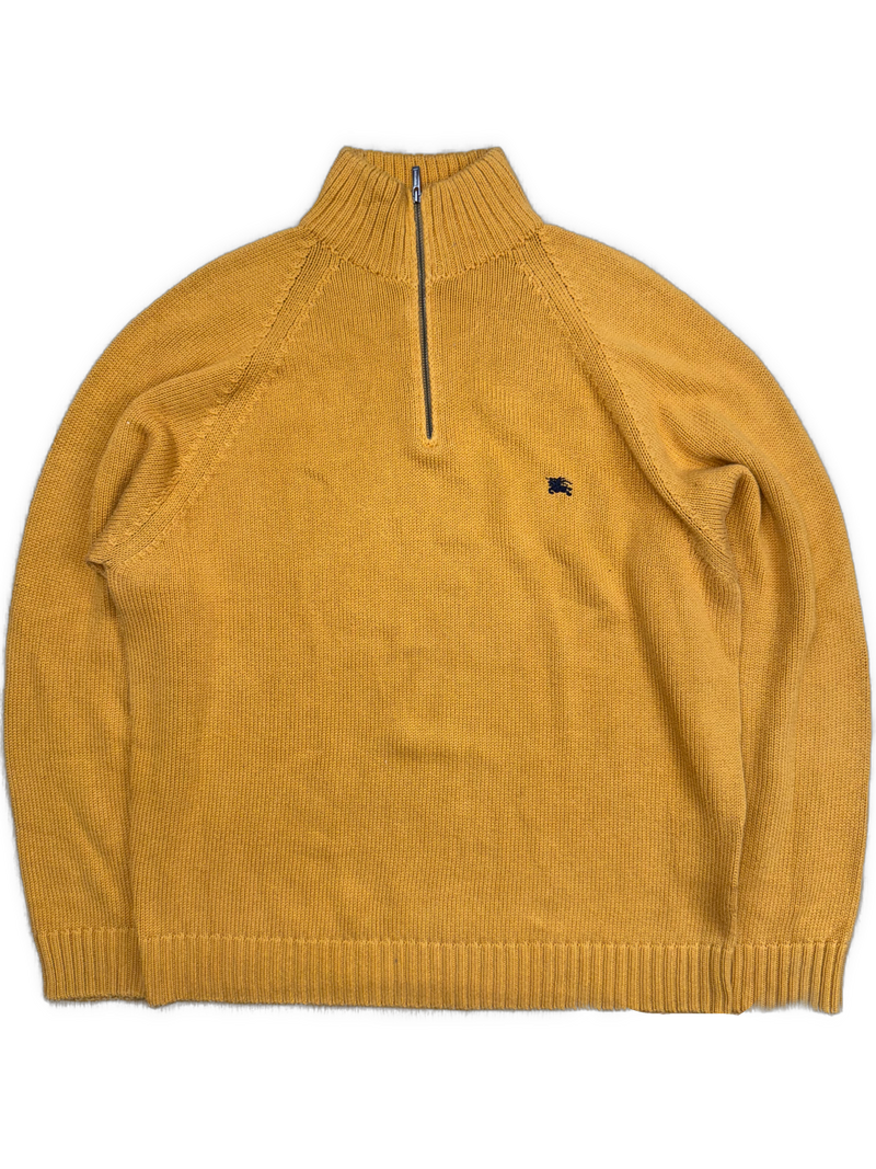 vintage Burberry quarterzip {XL}