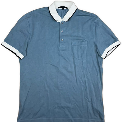 vintage babyblue Gucci polo {XL}