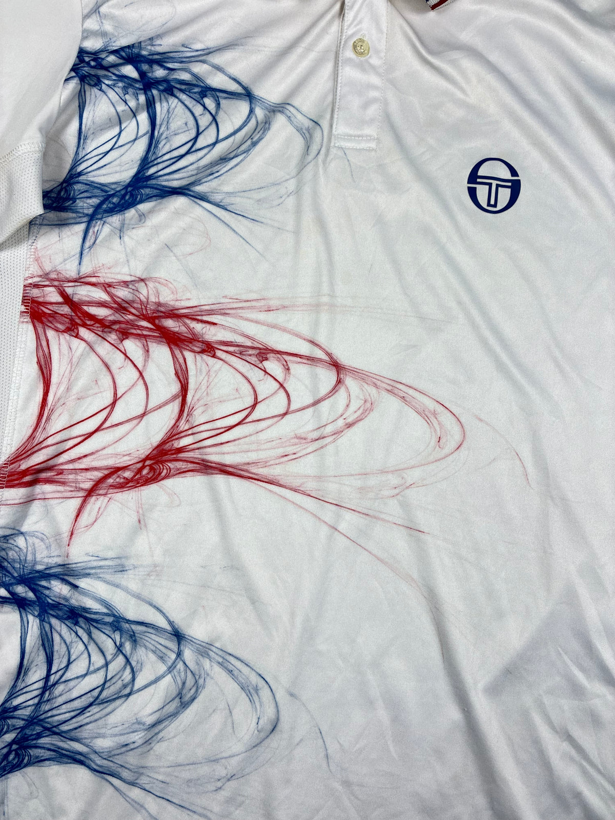 vintage Sergio Tacchini polo {L}