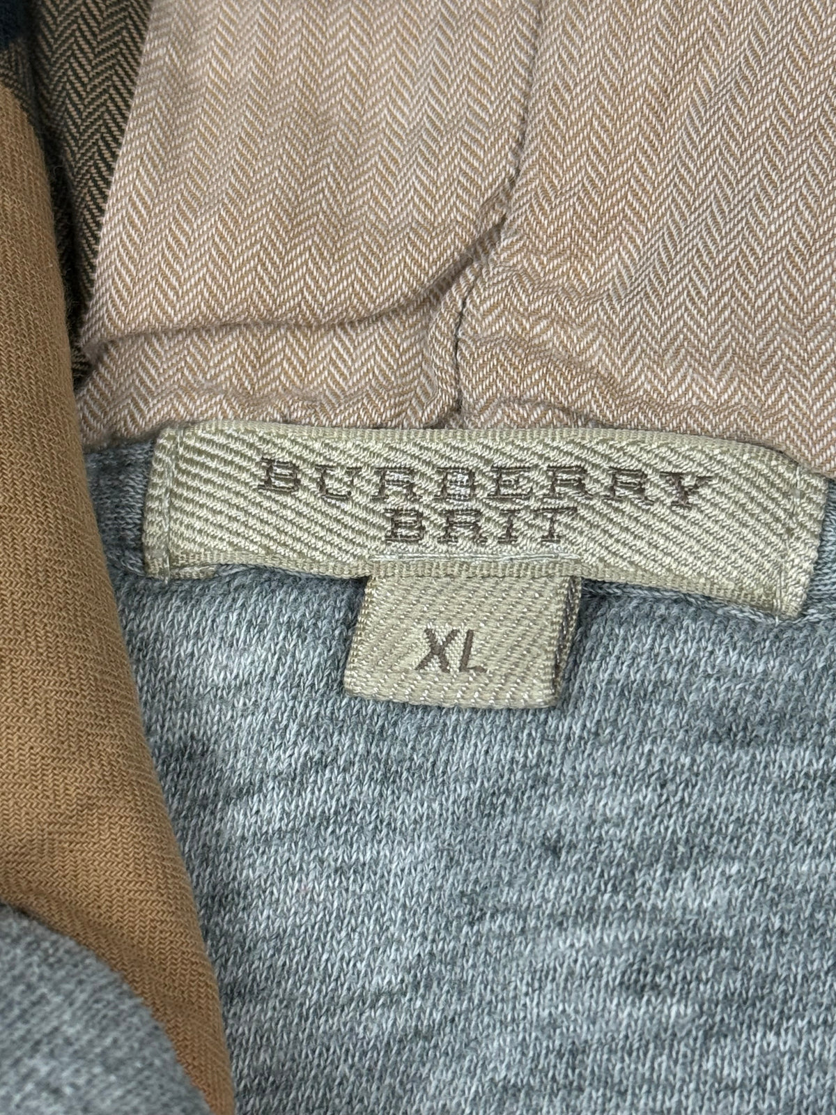 vintage Burberry sweatjacket