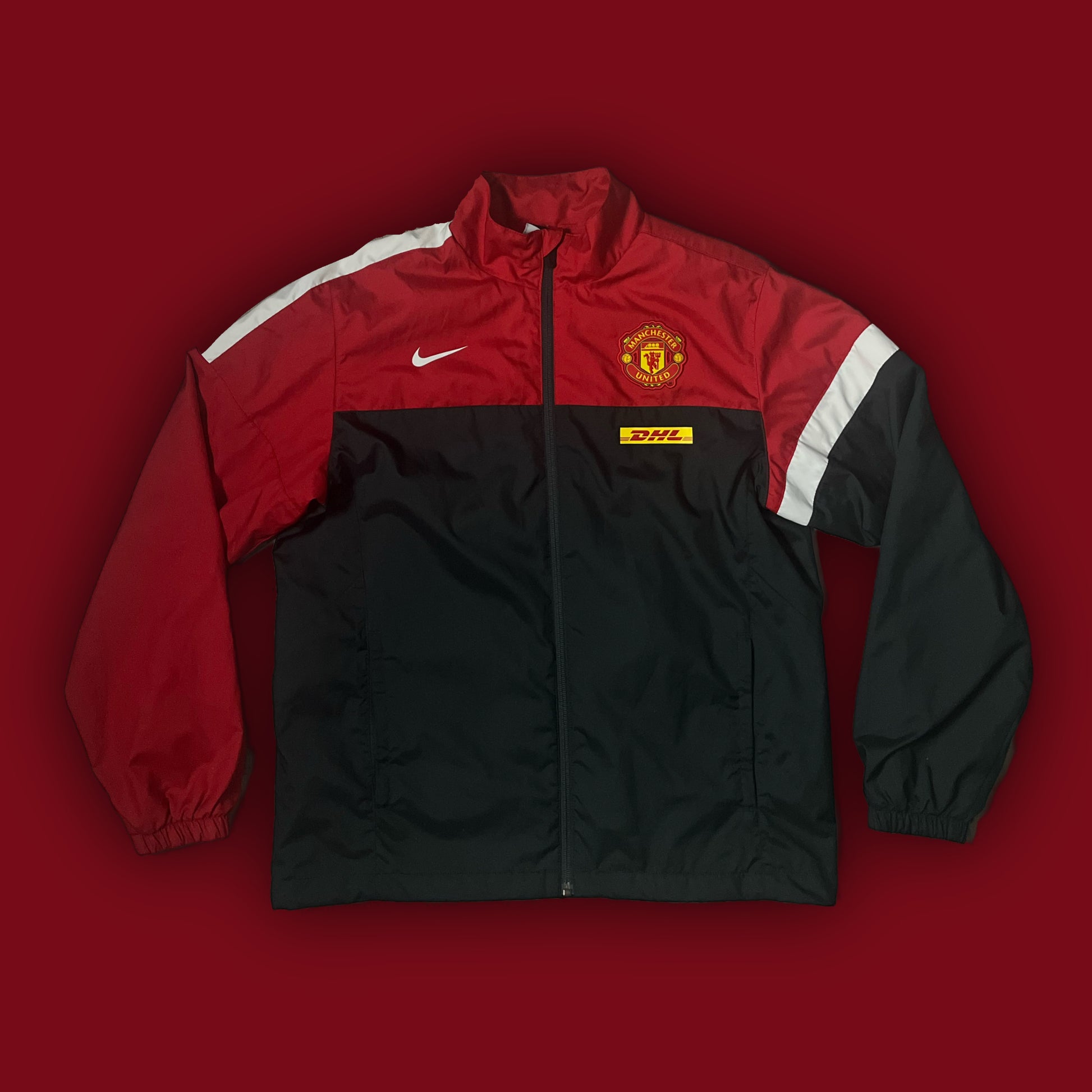 vintage Nike Manchester United windbreaker {S}