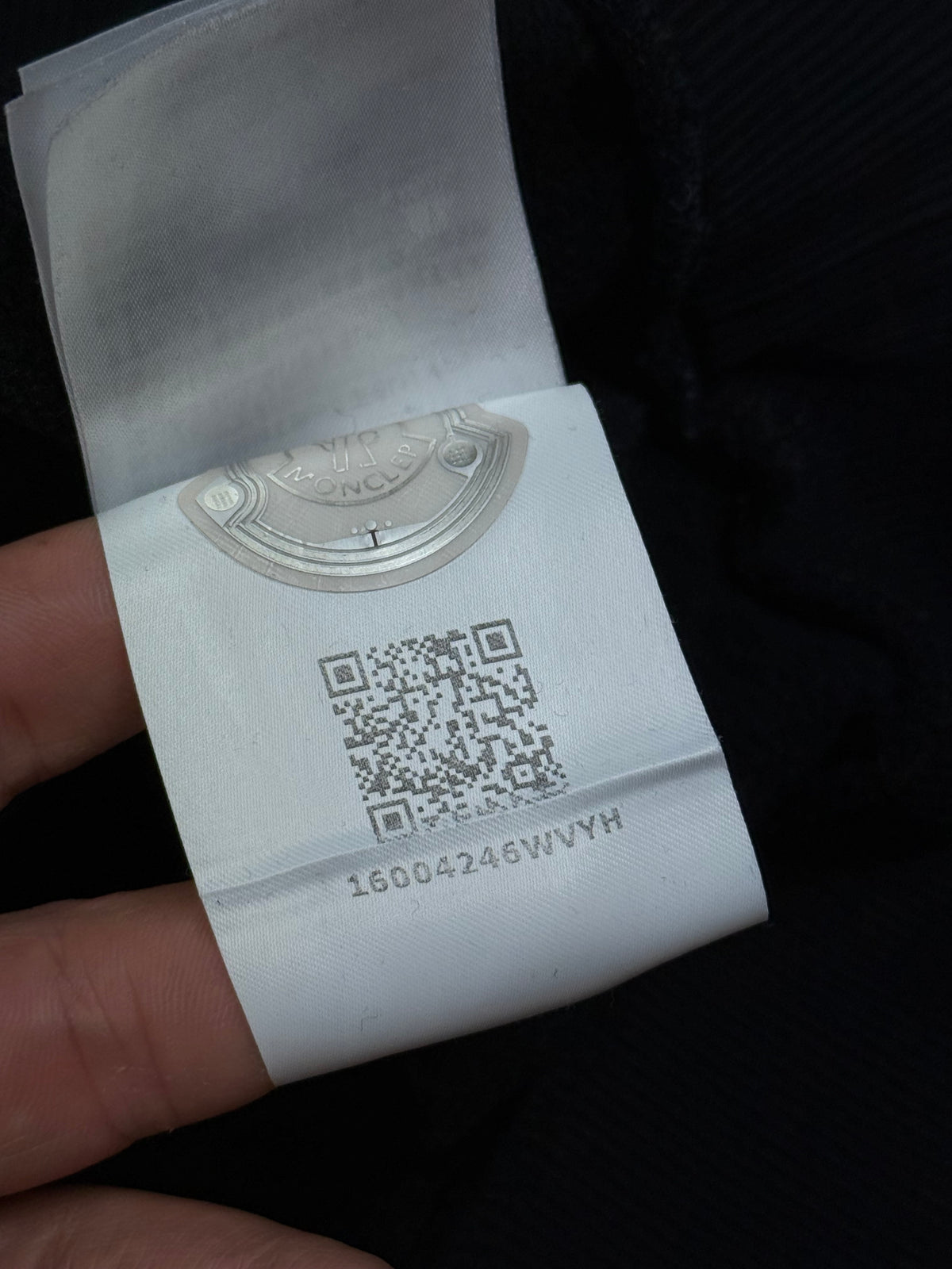 black Moncler sweater {XS}