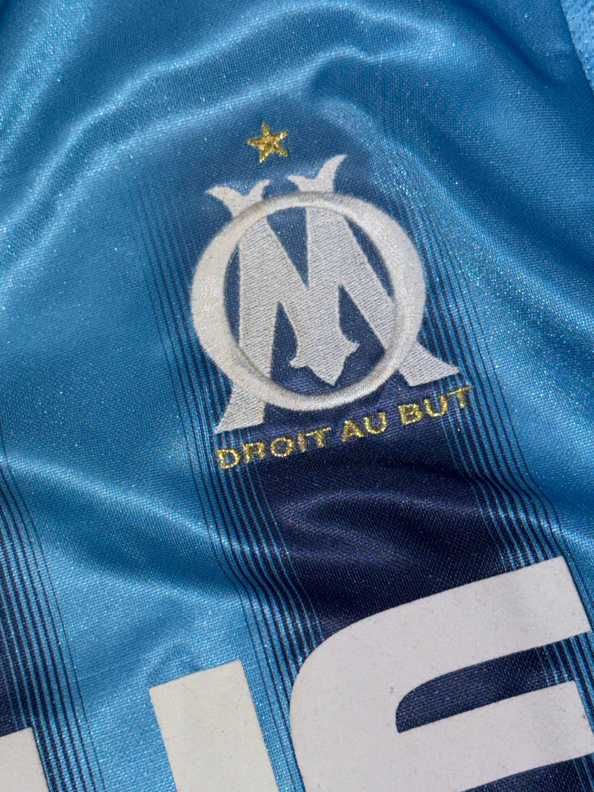 vintage Adidas Olympique Marseille home jersey {XL}