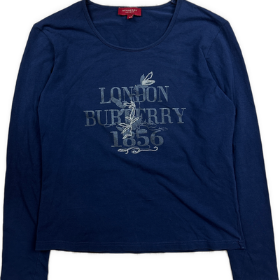 vintage Burberry longsleeve {S}
