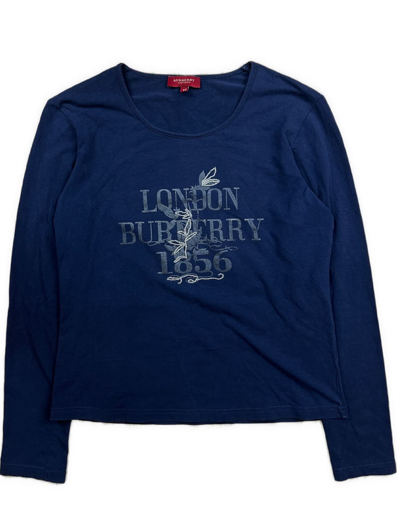 vintage Burberry longsleeve {S}