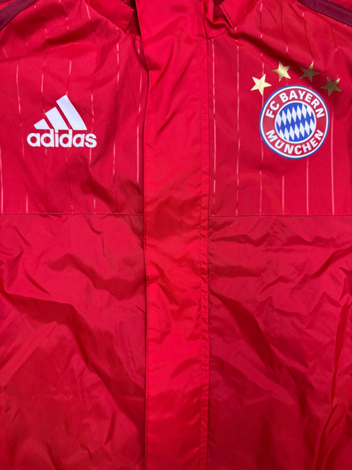 vintage Adidas Fc Bayern Munich windbreaker {S}