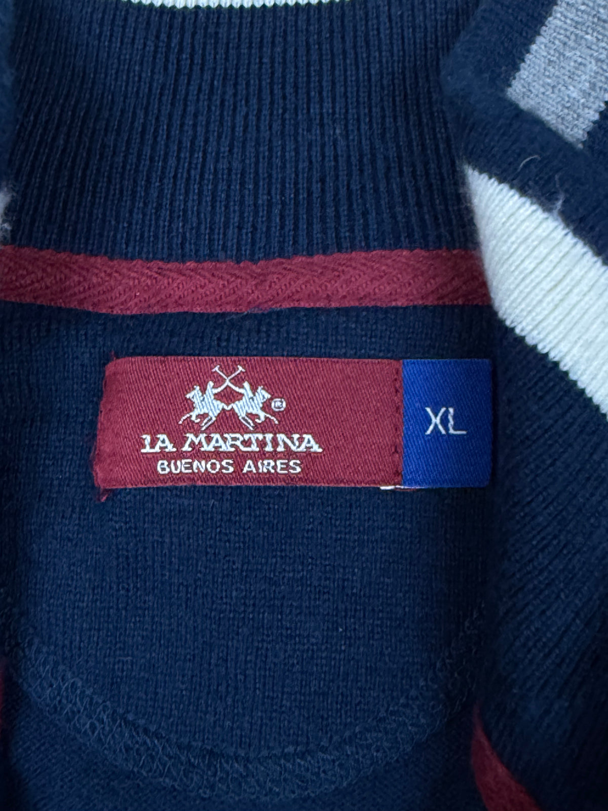 vintage La Martina sweatjacket {XL}
