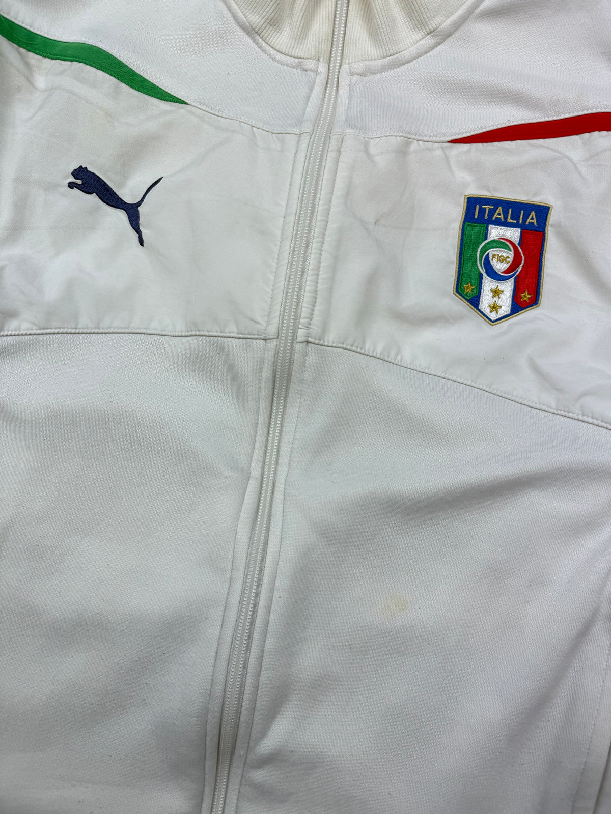 vintage Puma Italia trackjacket {L}
