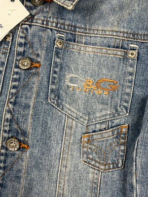 vintage Dolce & Gabbana jeansjacket DSWT {XS}