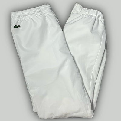 white Lacoste trackpants {M}