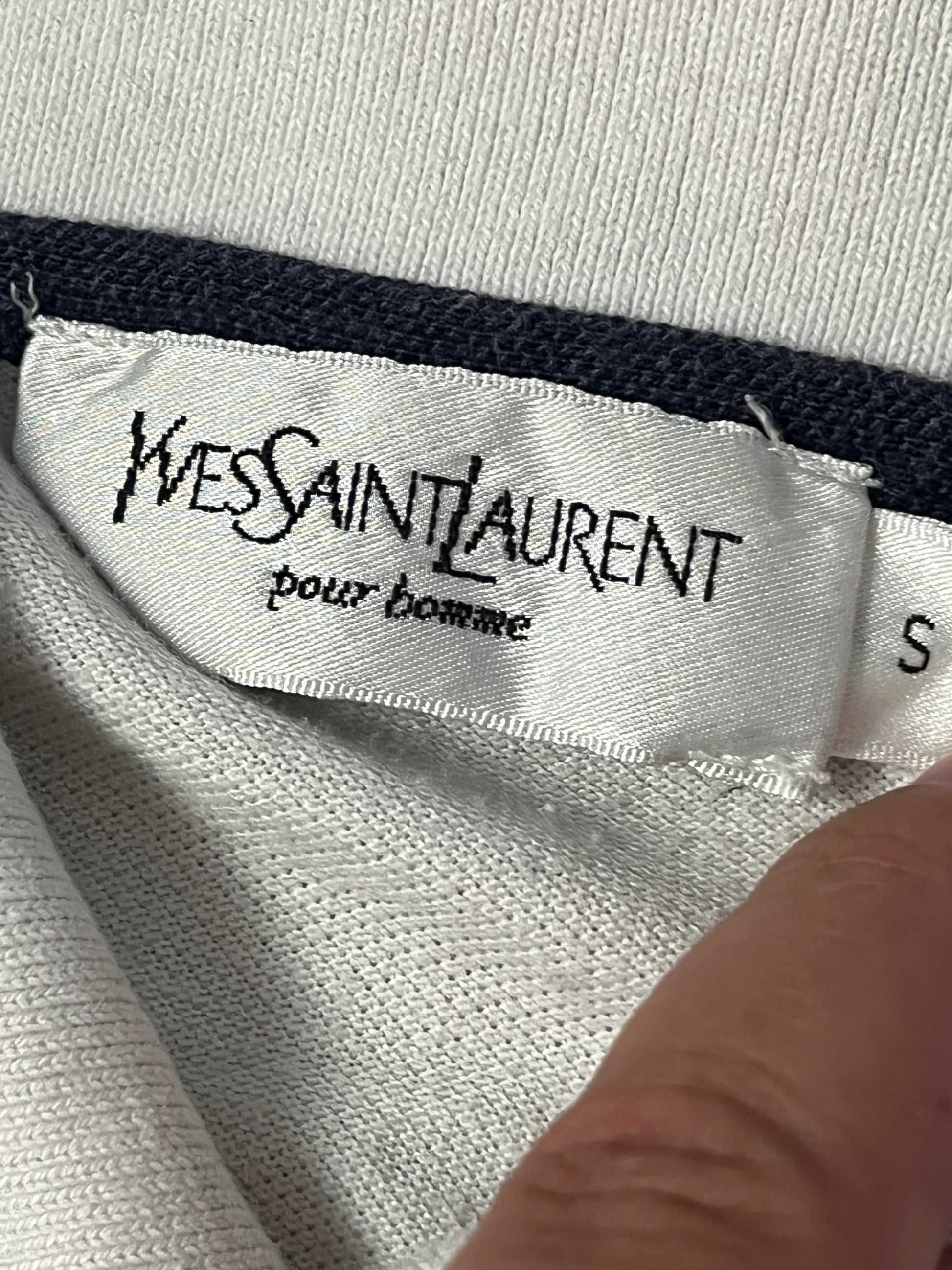 vintage YSL Yves Saint Laurent polo {S}