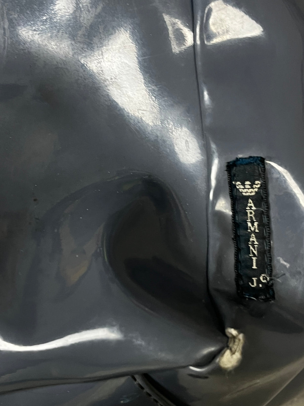vintage grey Armani Jeans shopper