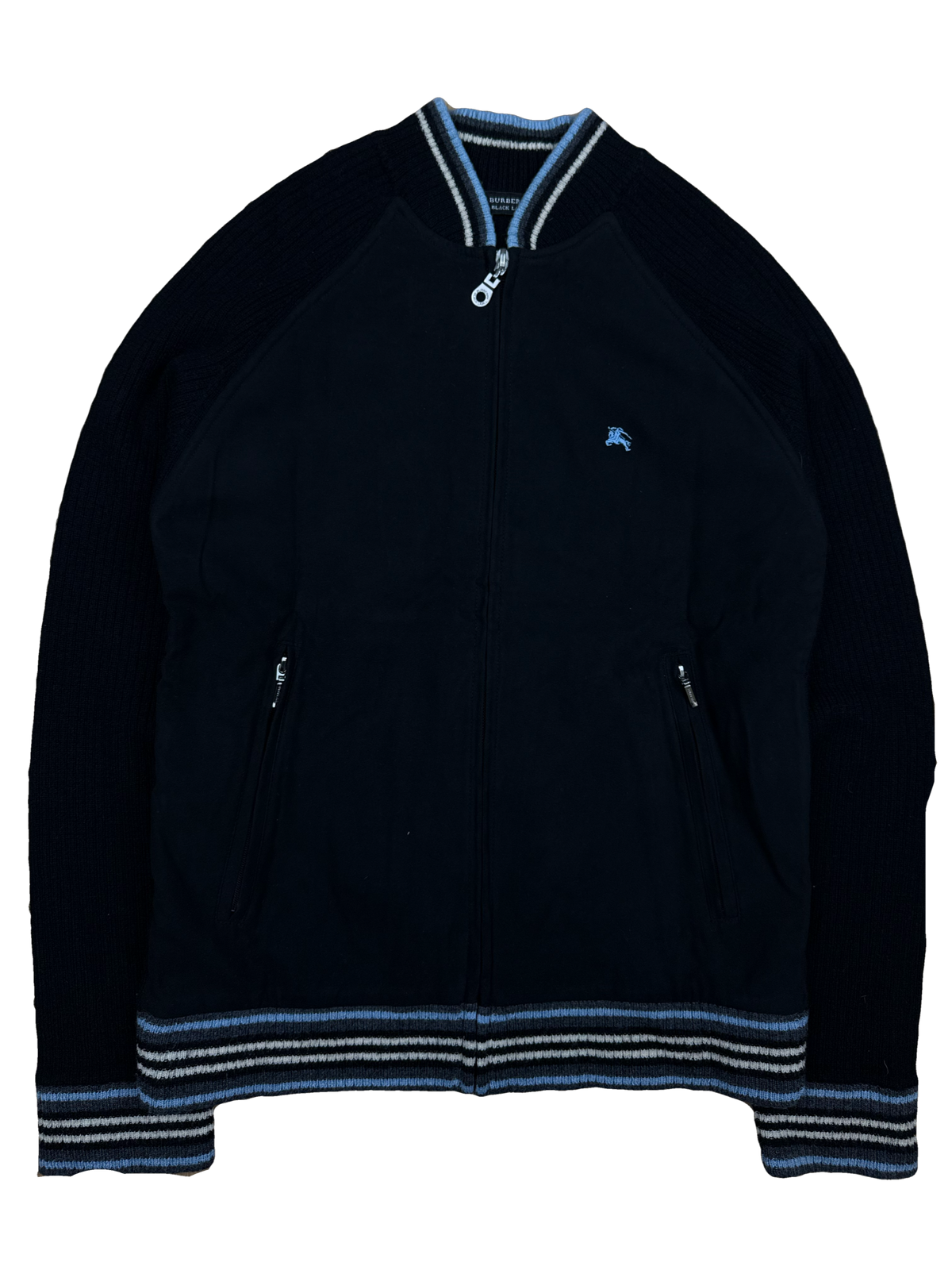 vintage Burberry Black Label sweatjacket {XS}