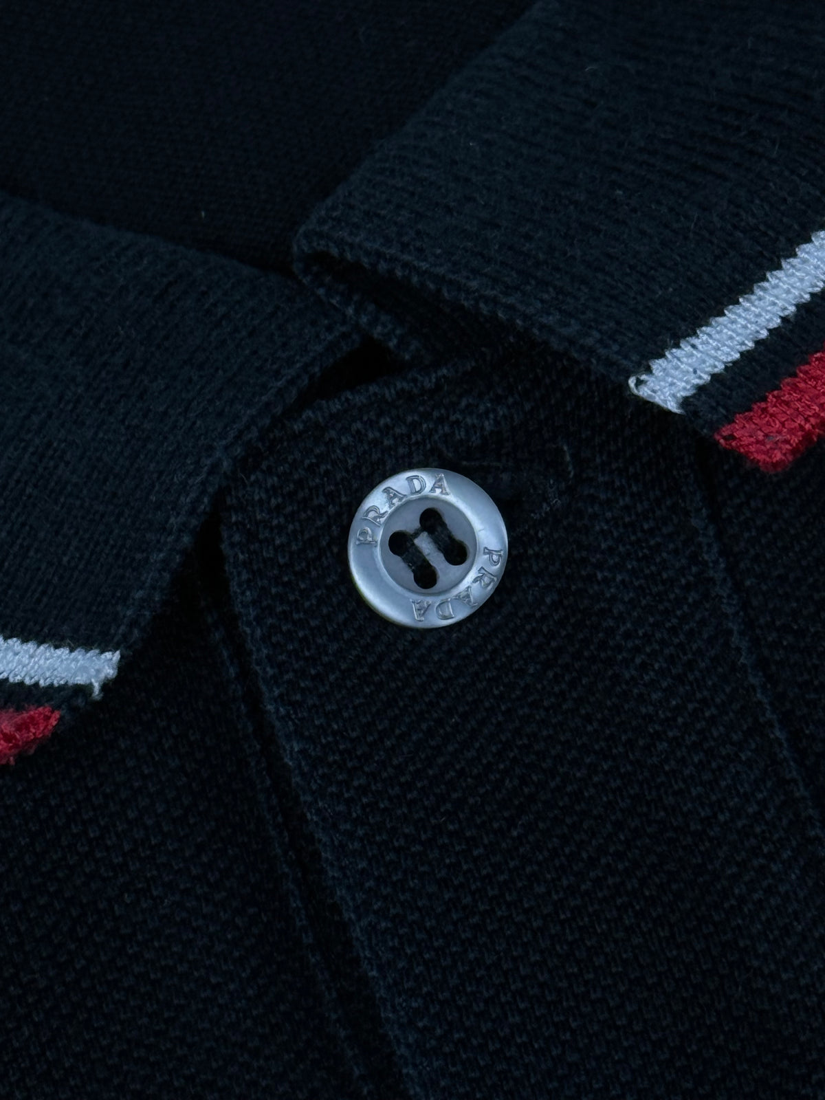 black Prada polo {S}
