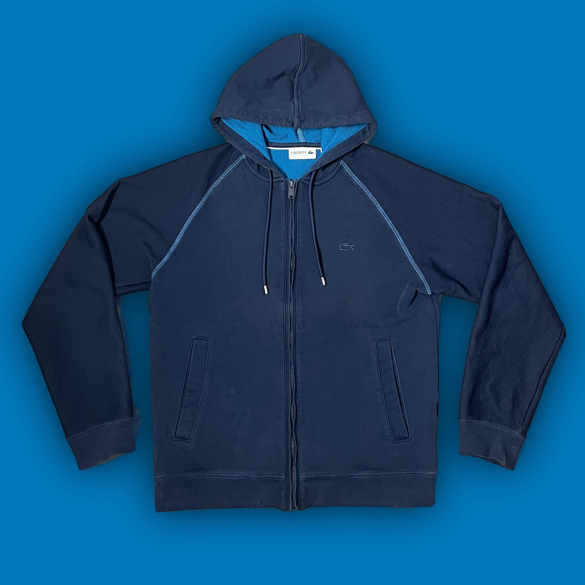 vintage Lacoste sport sweatjacket {S}