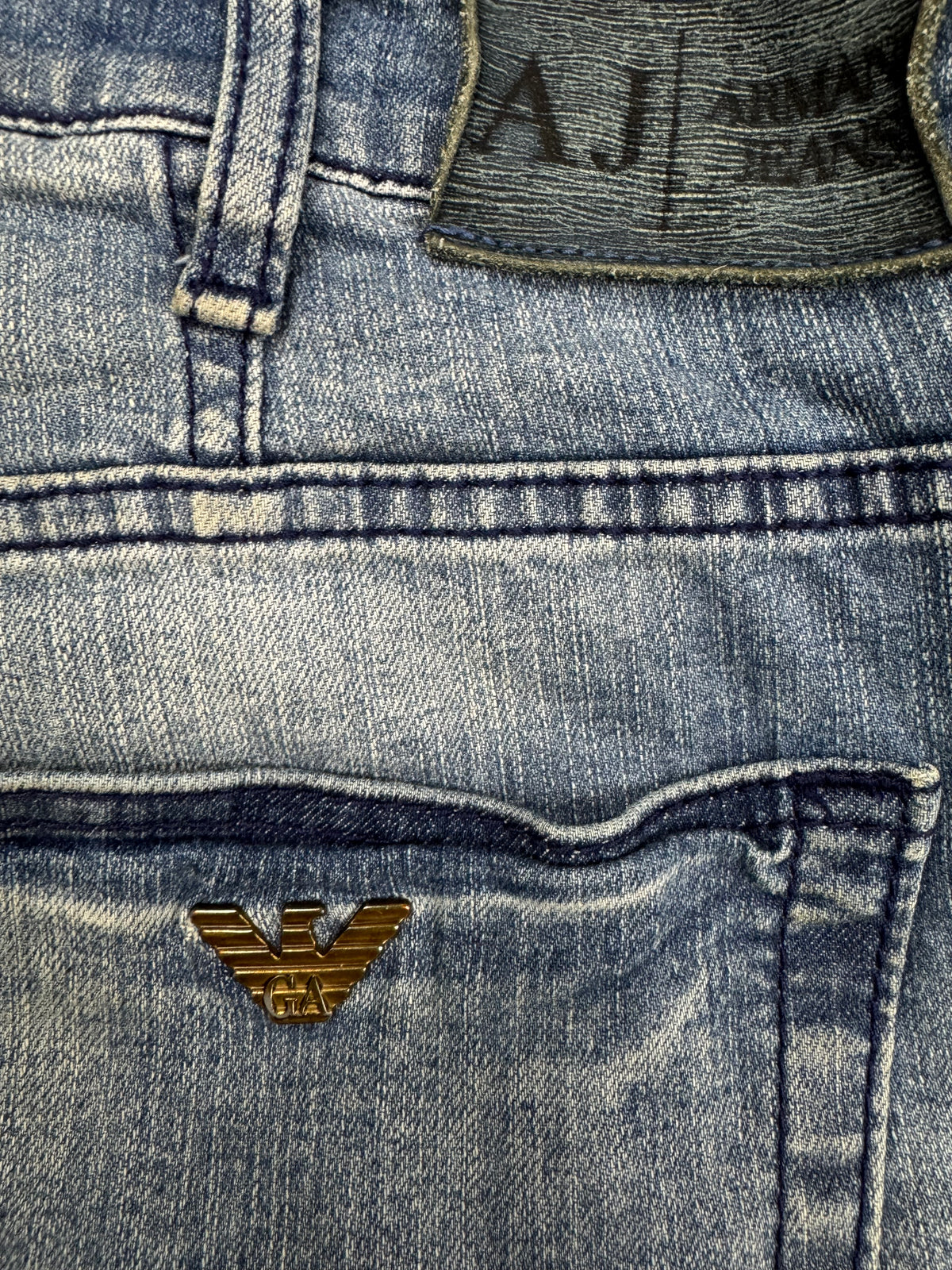 vintage Armani jeans {L}