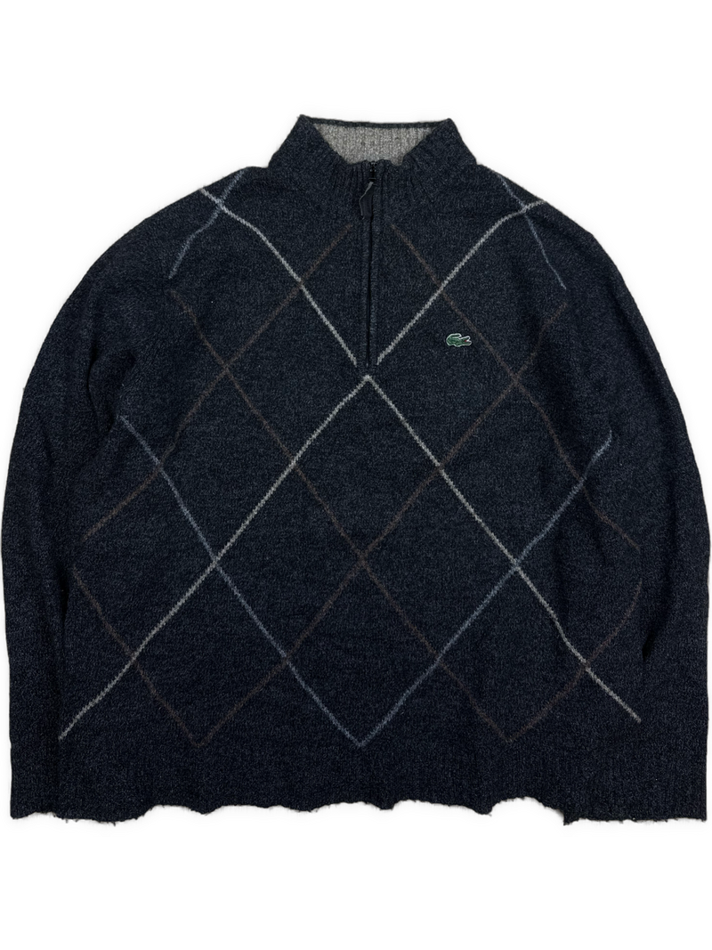 vintage Lacoste quarterzip {S}