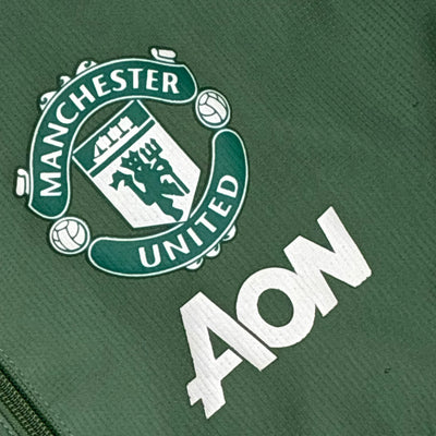 khaki Adidas Manchester United windbreaker {XS}