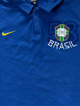 Load image into Gallery viewer, vintage Nike Brasil polo {L}
