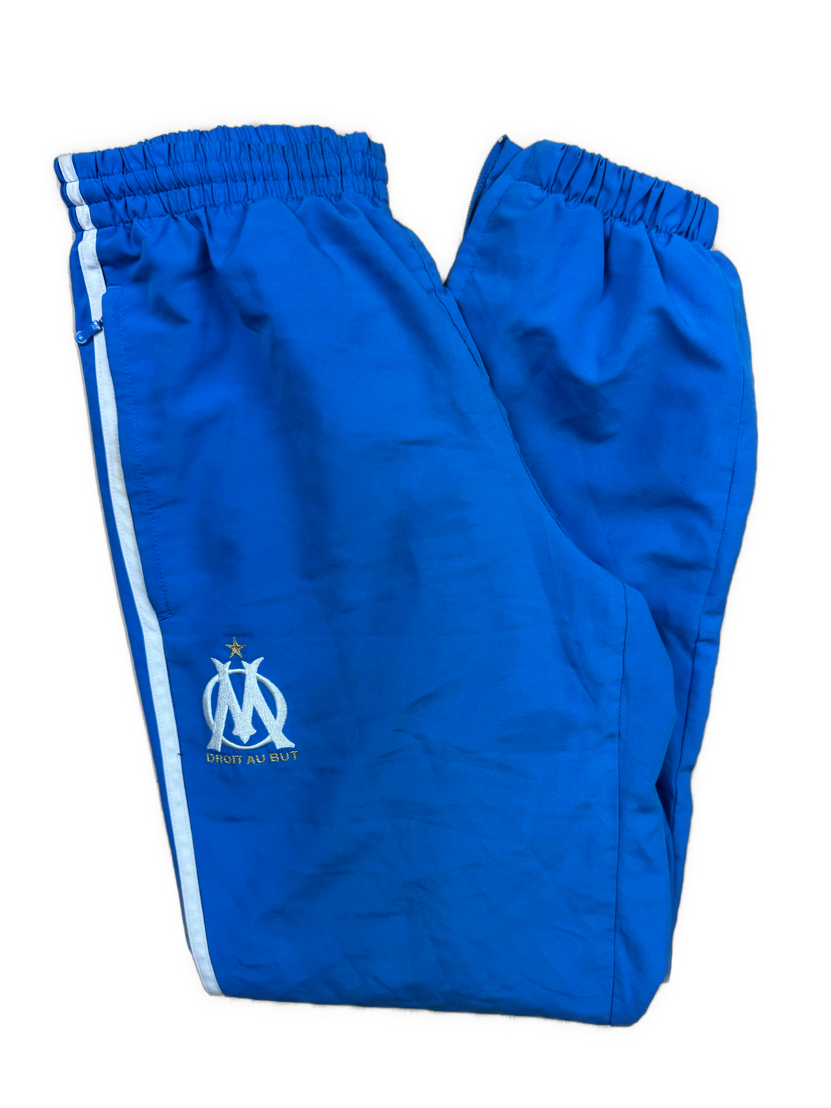 vintage Adidas Olympique Marseille trackpants {M}