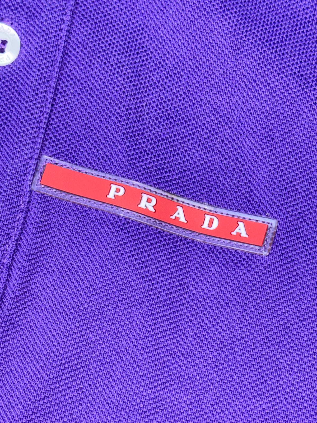 purple Prada polo