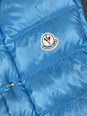 vintage babyblue Moncler vest {M}