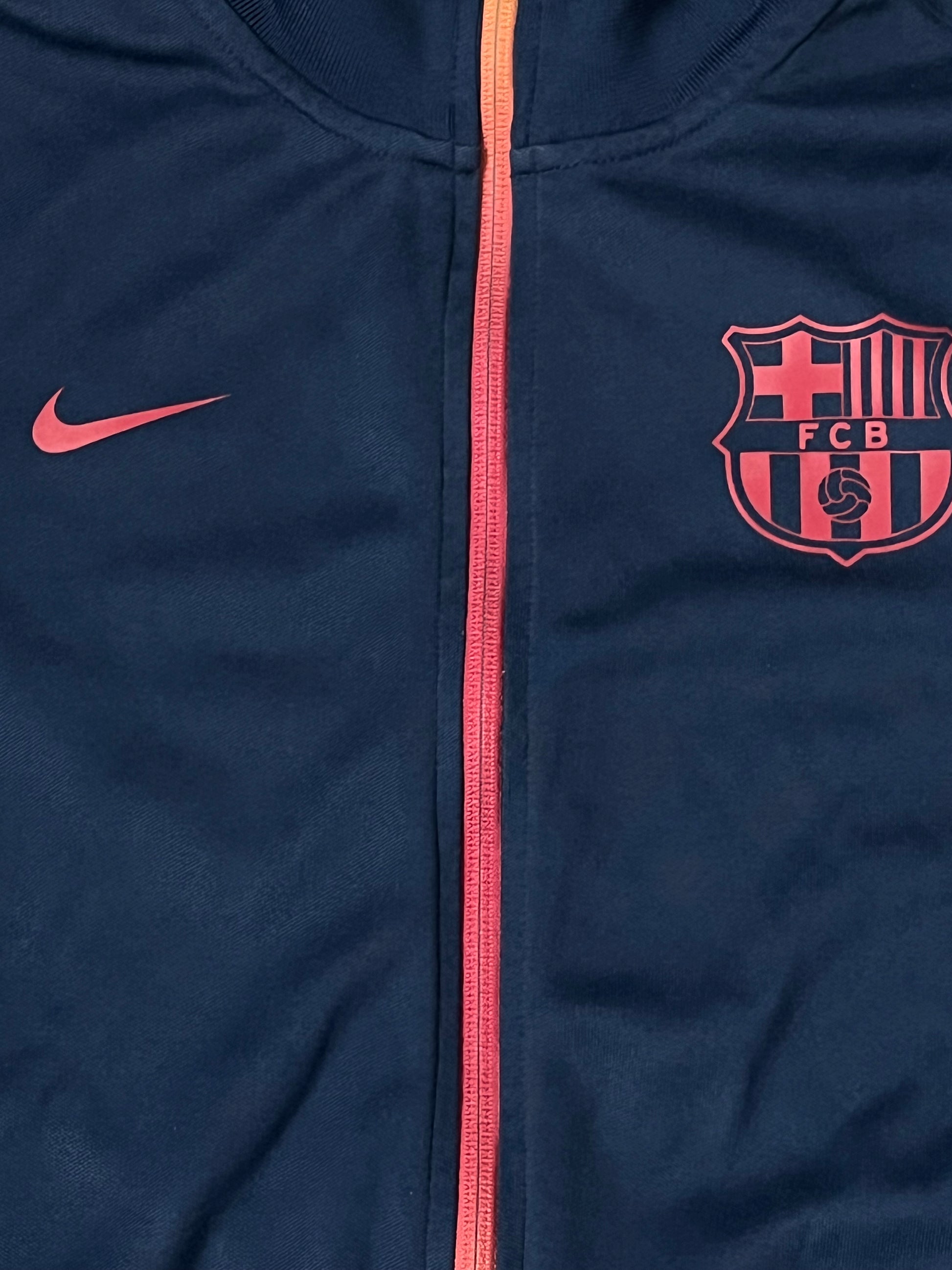 vintage Nike Fc Barcelona trackjacket {S}