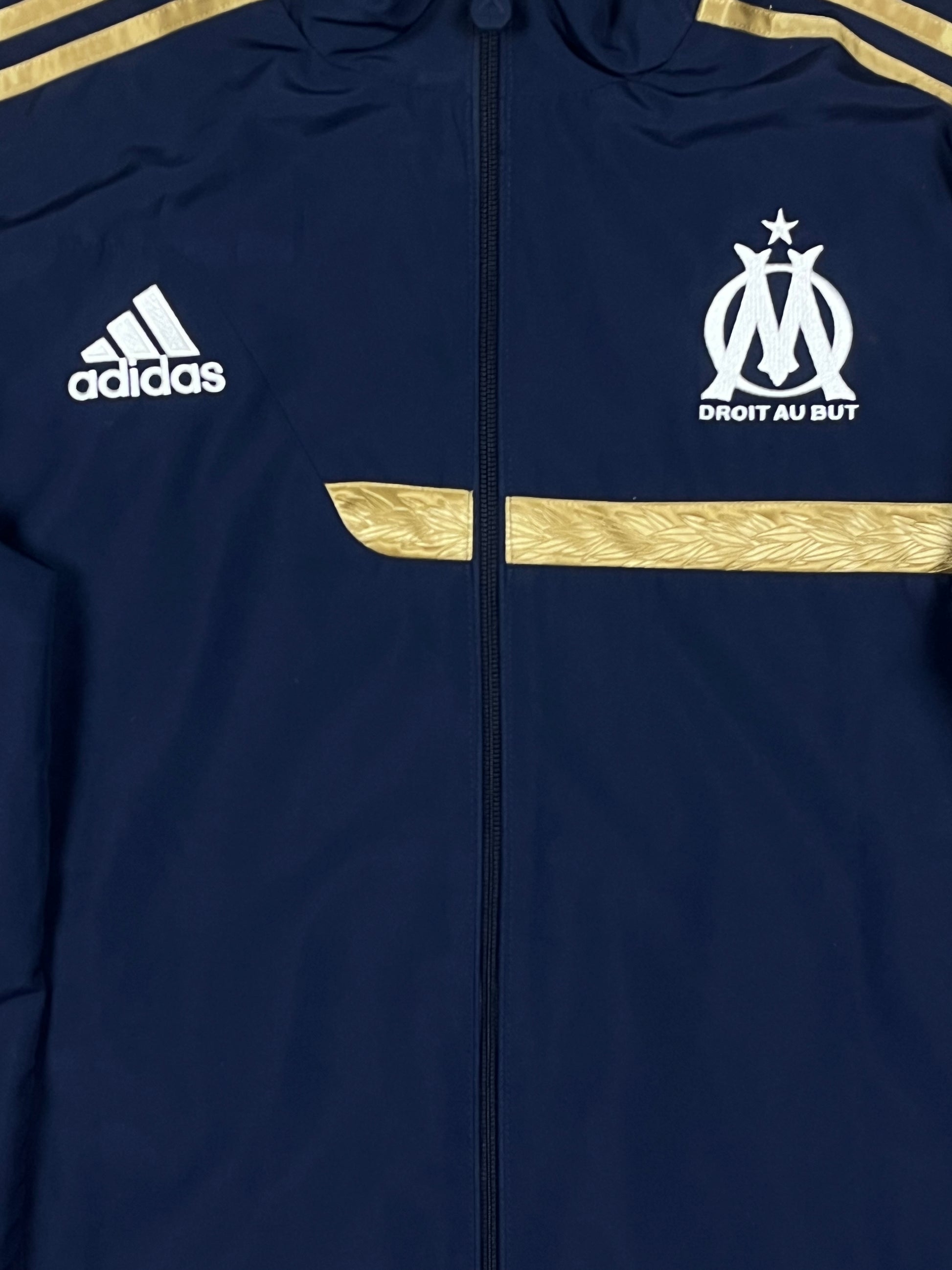 vintage Adidas Olympique Marseille windbreaker {S}