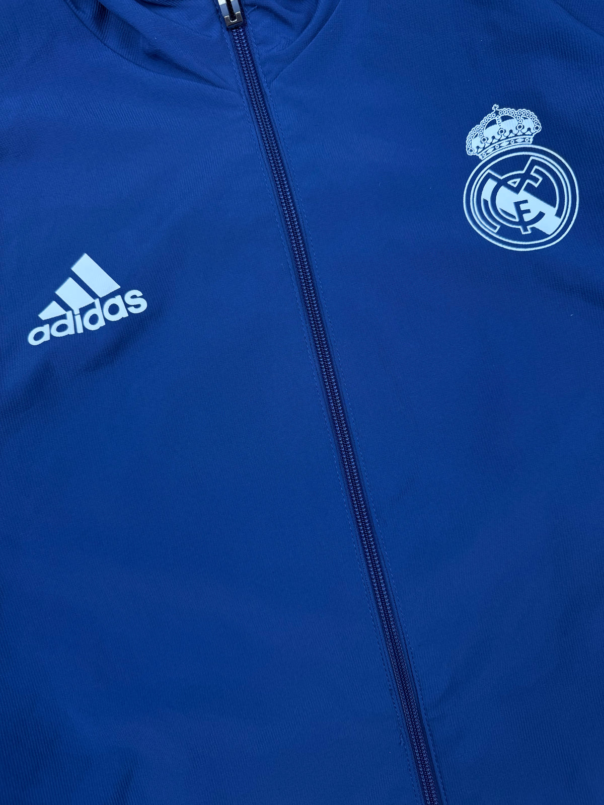 vintage Adidas Real Madrid windbreaker {L}