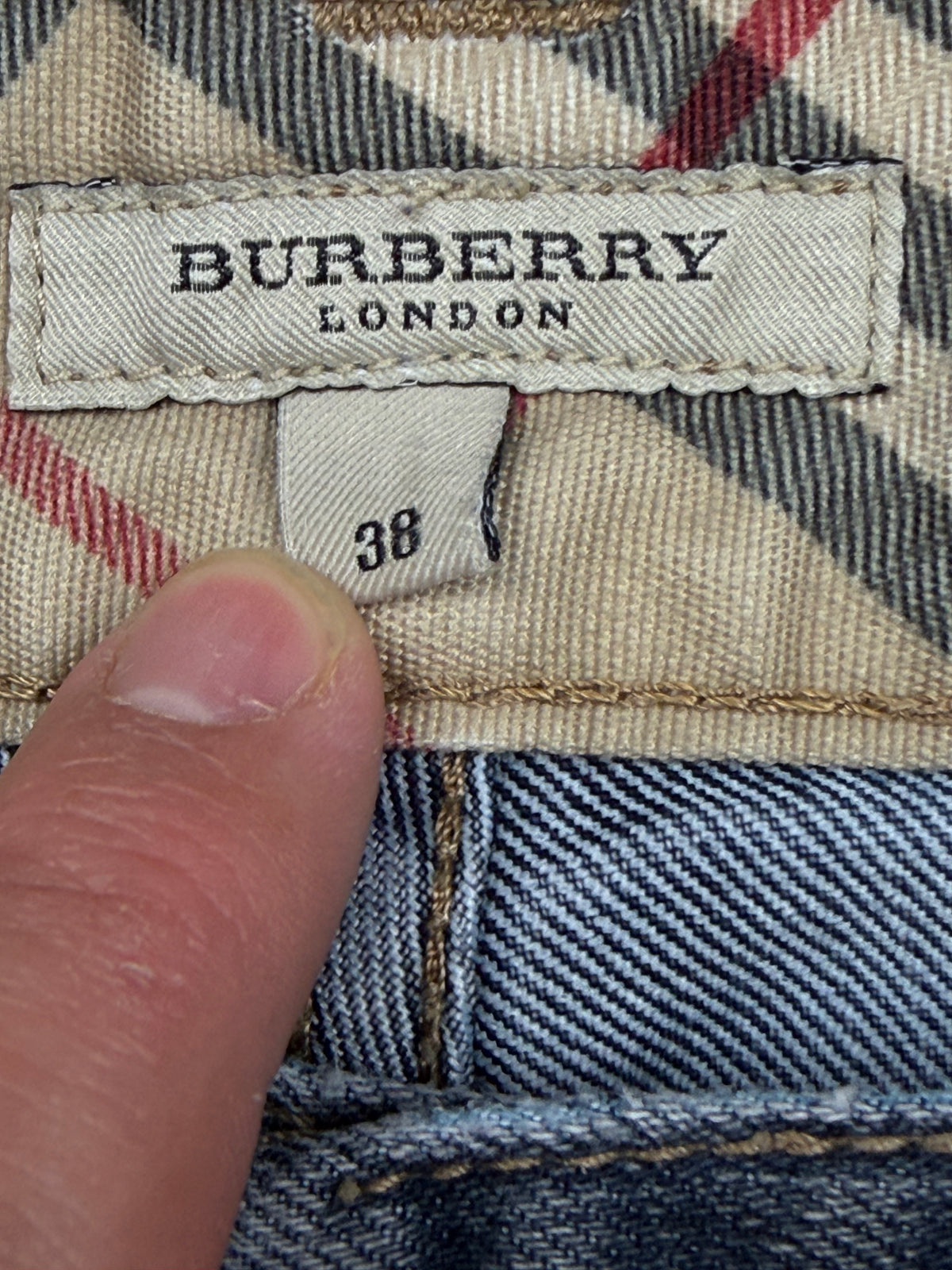 vintage Burberry jeans {L}
