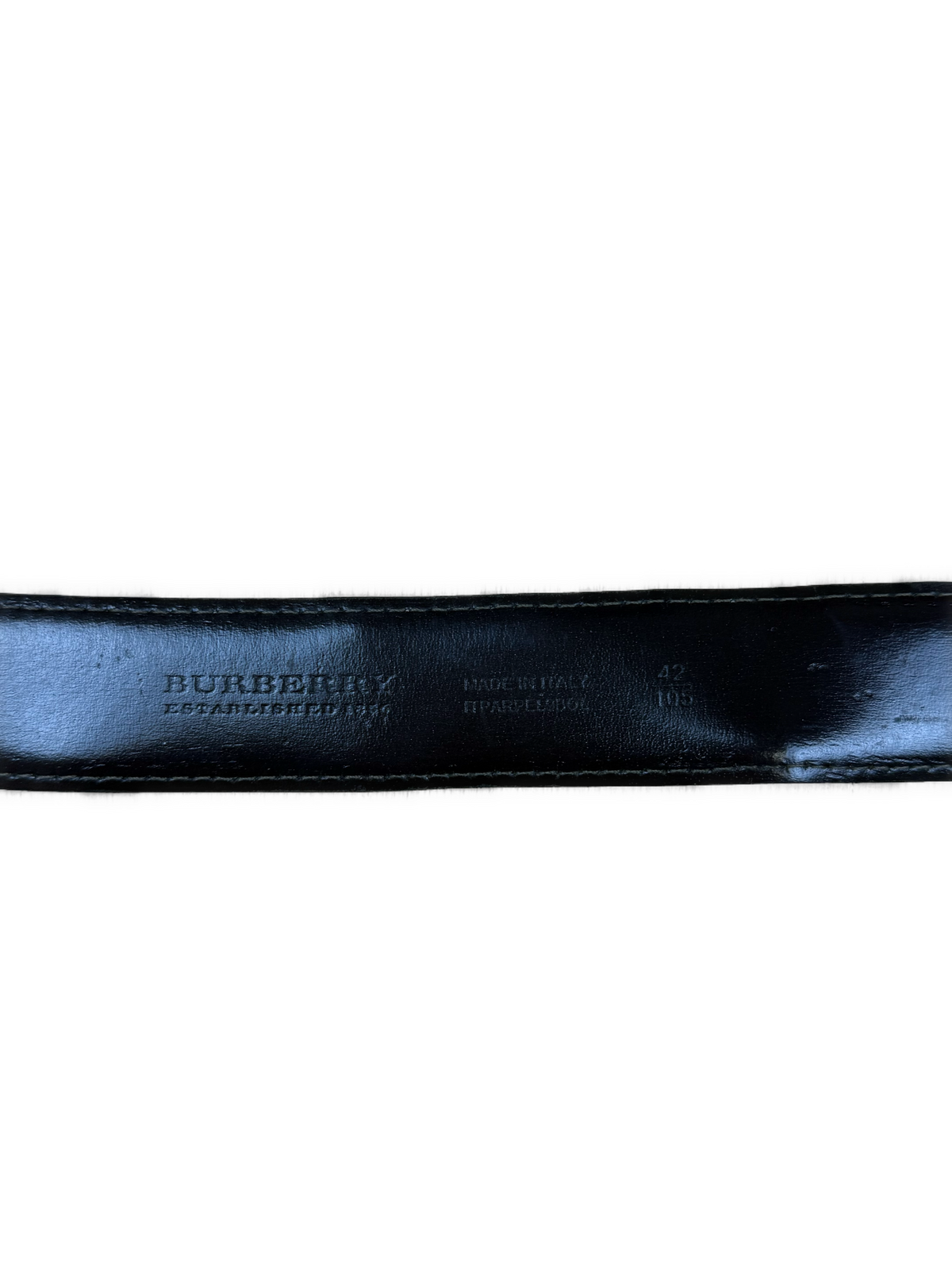 vintage Burberry belt