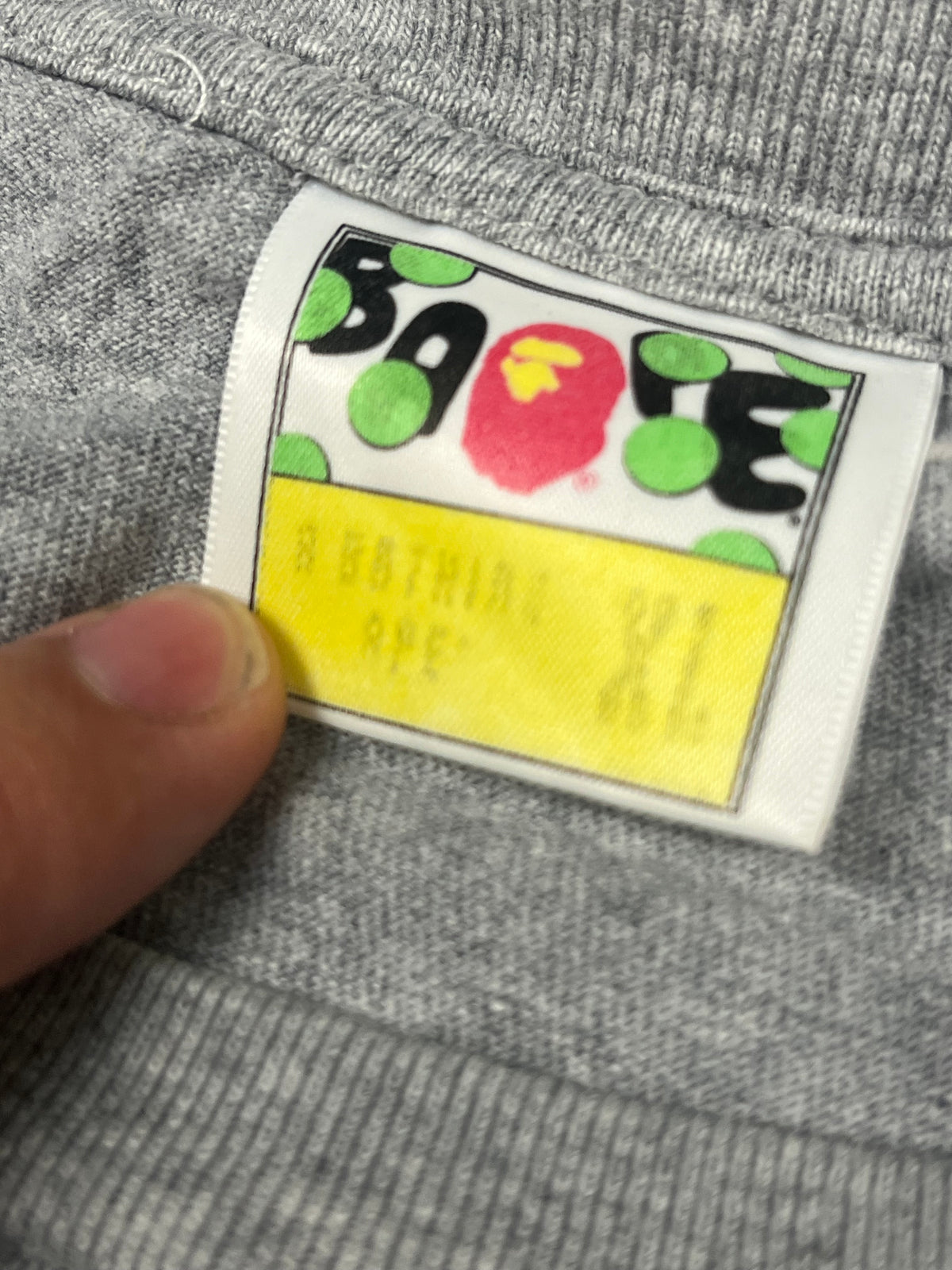 vintage BAPE a bathing ape t-shirt {XL}