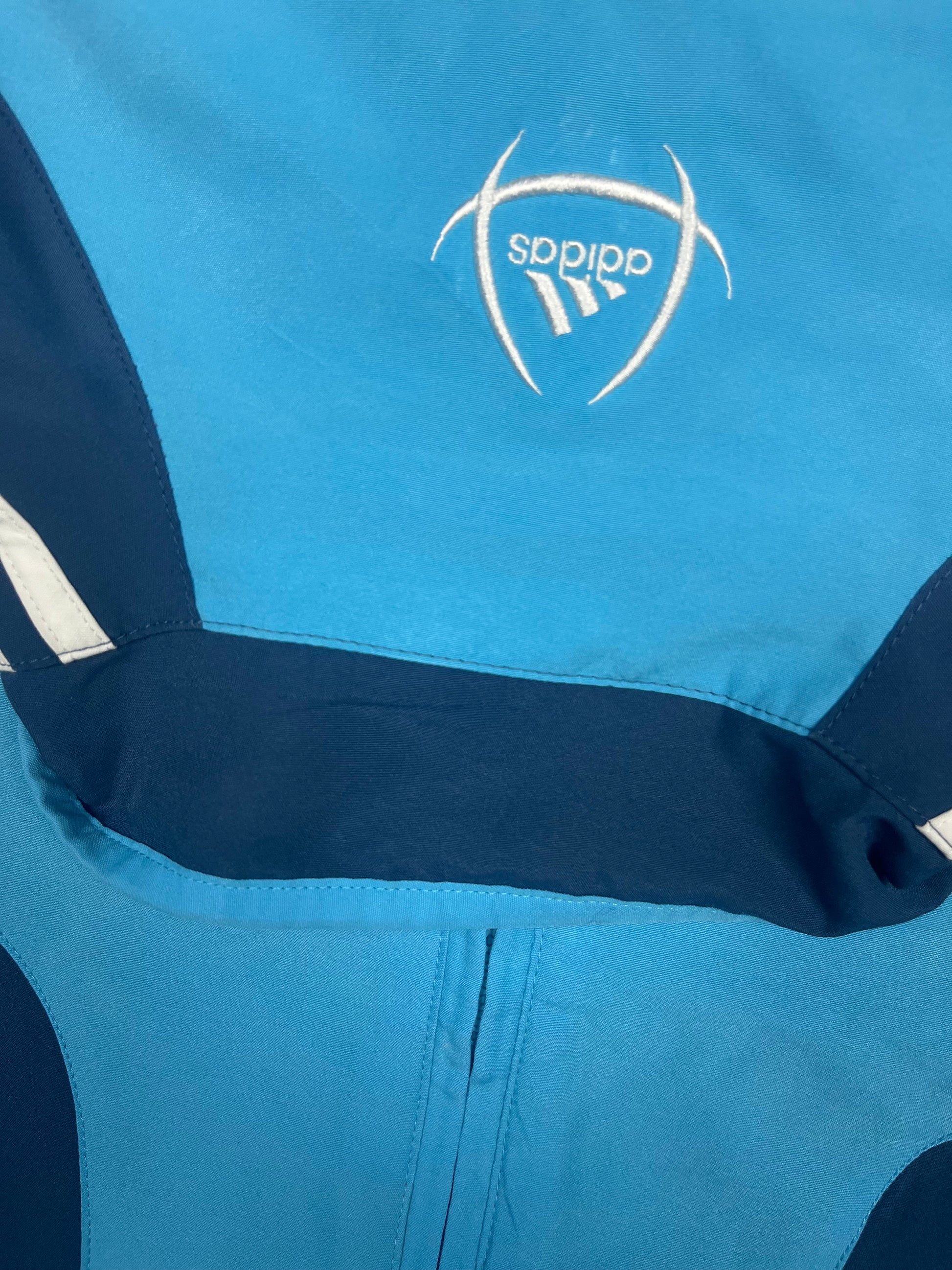 vintage Adidas Olympique Marseille windbreaker {L}