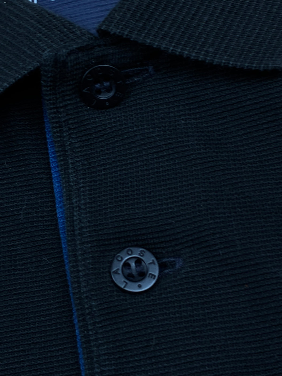 navyblue Lacoste polo {S}